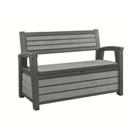 Keter 227l Hudson Outdoor Storage Bench Bunnings Warehouse