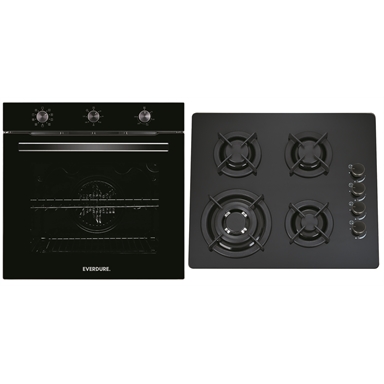 Everdure Oven And Gas On Glass Cooktop Combo Bunnings Warehouse