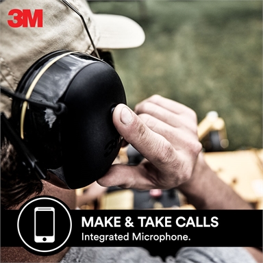 3m ear muffs with bluetooth