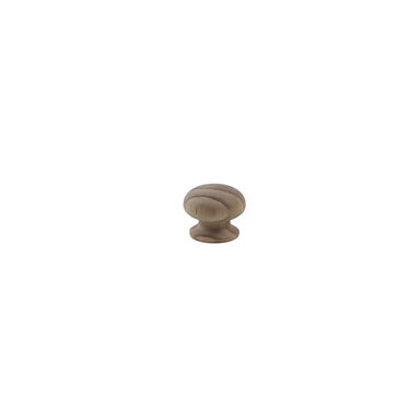 Sylvan Convex Wooden Door Knob 35mm Pine Bunnings Warehouse