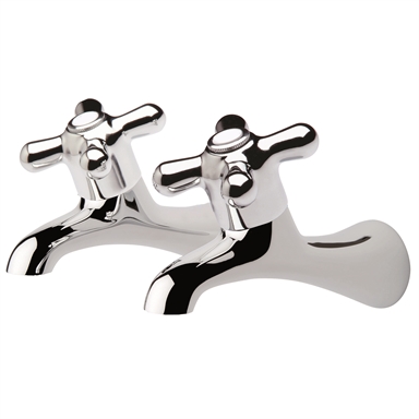 Foreno 20mm Chrome Bath Taps Bunnings Warehouse