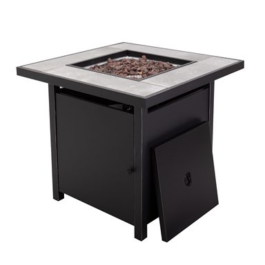 Gasmate Bastion Square Fire Table Bunnings Warehouse
