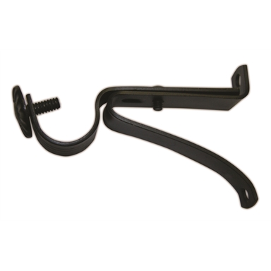 Windoware Curtain Rod Bracket 75 100mm Wrought Iron 2pk Bunnings