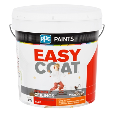 Easycoat 15l Ceiling Paint White Bunnings Warehouse