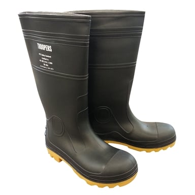 steel cap gumboots bunnings