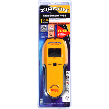 Zircon Led Hd55 Edge Finding Stud Sensor Bunnings Warehouse