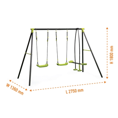 the warehouse swing set