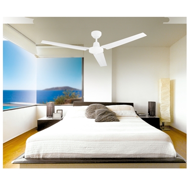 Arlec 140cm White 3 Blade High Velocity Ceiling Fan Bunnings