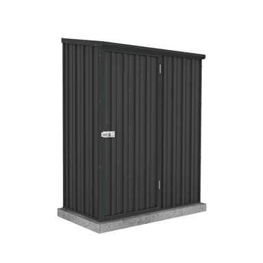 Absco Sheds 1 52 X 0 78 X 1 95m Space Saver Single Door Garden