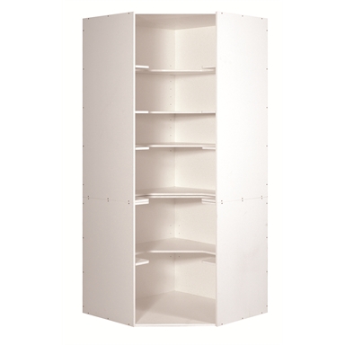 Kaboodle Kitset 1000mm White Pantry Corner Carcase Bunnings