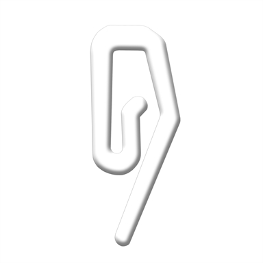 Windoware Permette White Ww Curtain Hook 50 Pack Bunnings