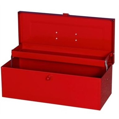 Craftright Tool Box Metal 460mm Red Bunnings Warehouse