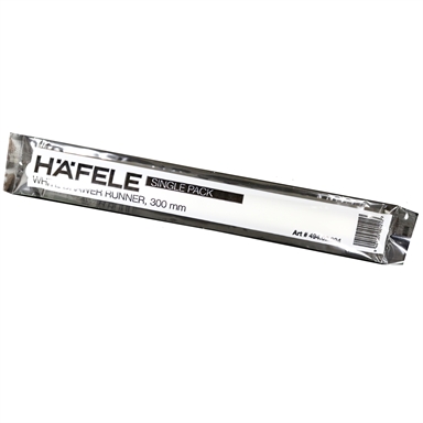 Hafele White Plastic Drawer Runner Bunnings Warehouse