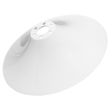 white plastic lamp shades