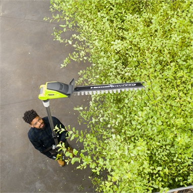 ryobi pole hedge trimmer
