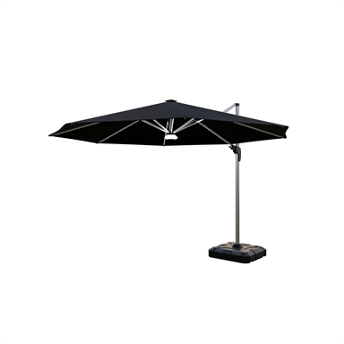 Coolaroo 3 5m Led Brighton Solar Cantilever Umbrella Bunnings Warehouse