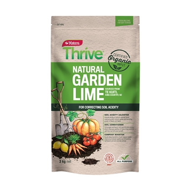Yates Thrive 3kg Certified Organic Natural Garden Lime Bunnings Warehouse - Organic Lime For Vegetable Garden Yates Thrive 3kg Certified Organic Natural Garden Lime Bunnings Warehouse - Organic Lime For Vegetable Garden