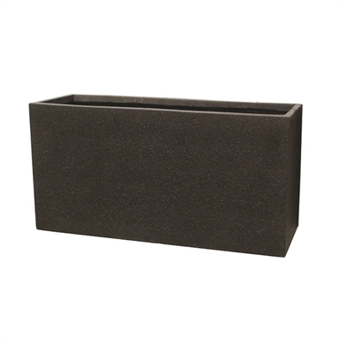 Northcote Pottery Large Black Precinct Lite Garden Trough Pot - Black Garden Urns Nz Northcote Pottery Large Black Precinct Lite Garden Trough Pot - Black Garden Urns Nz