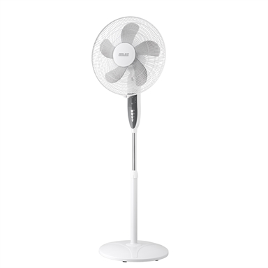 Arlec 40cm White Pedestal Fan With Remote Control Bunnings Warehouse