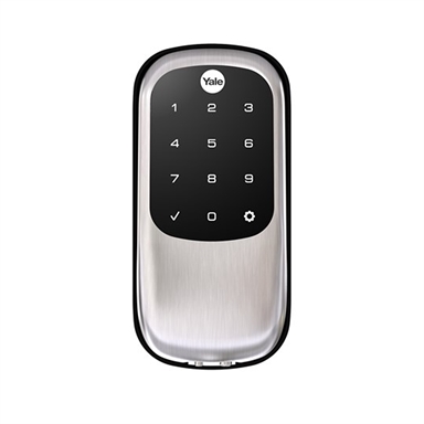 Yale Satin Nickel Assure Keyless Lock With Bluetooth