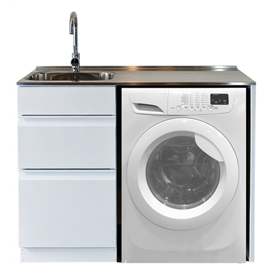 Dissco 1120mm Left Hand Side Front Loader Laundry Centre