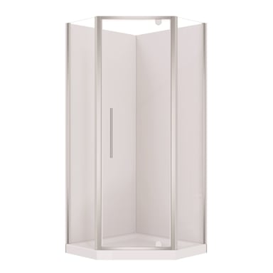 Stein 900mm Georgia Neo Angle Shower Door Set Bunnings Warehouse