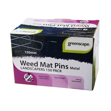 Greenscape Weed Mat Pins 150 Pack Bunnings Warehouse