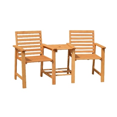 Hartman Timber Jack And Jill 2 Seater Bench Bunnings Warehouse