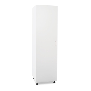 Flatpax Kitset 450mm Utility Pantry Cupboard 1 Door White