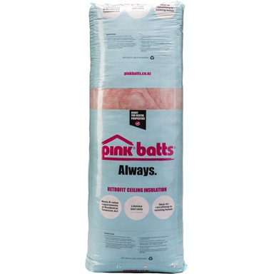 Pink Batts 8 4m Retrofit R3 3 Glasswool Ceiling Insulation