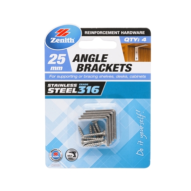 Suspended Ceiling Angle Bracket 25mm x 25mm Galvanised Fixing Bracket General