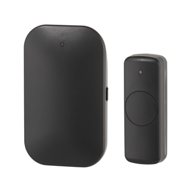 Arlec Black Enhanced Sound Plug In Door Chime Bunnings Warehouse