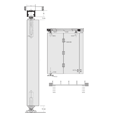 Henderson Bi Fold Folding Door Kit 1067mm Opening Bunnings Warehouse