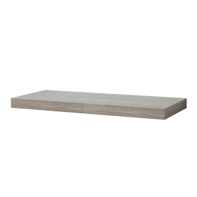 Flexi Storage 600 X 240 X 38mm Grey Oak Floating Shelf Bunnings