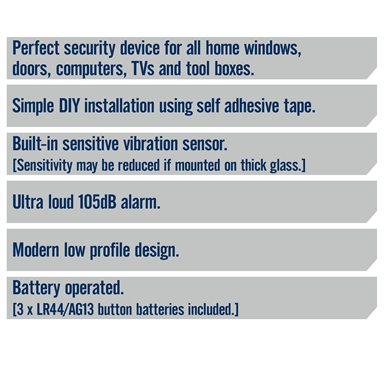 Arlec Diy Window Security Alarm