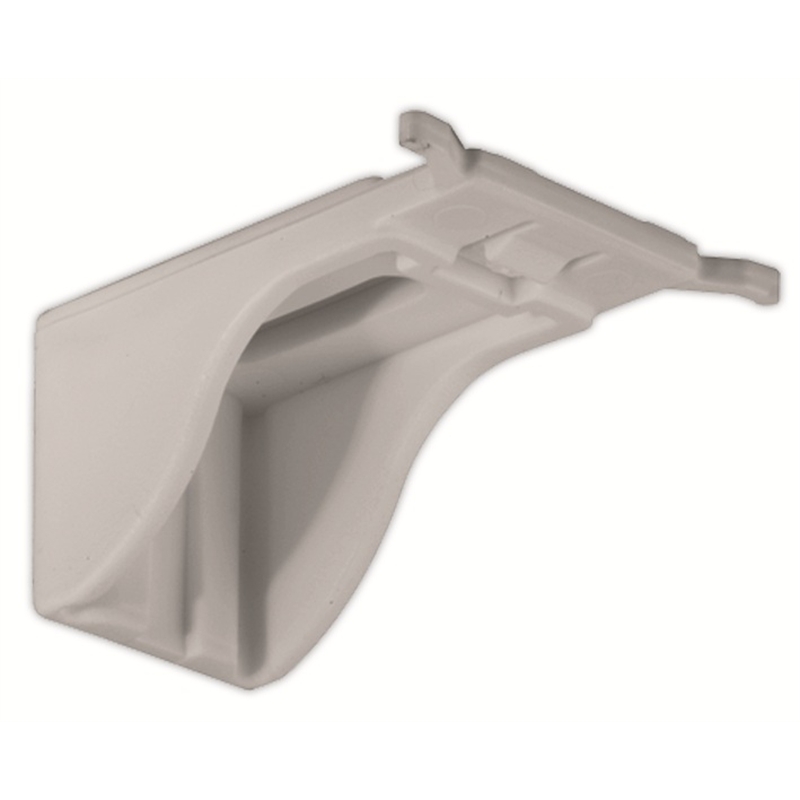 Windoware Curtain Streamline Track Bracket 50mm White 2pk