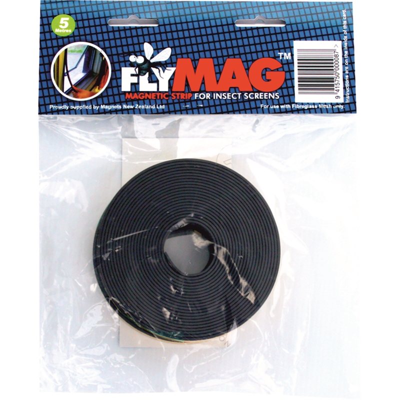 Flymag Magnetic Insect Screen Strips 12 5mm X 5m Bunnings