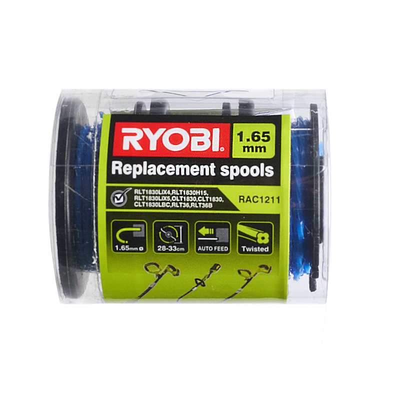 changing line on ryobi cordless trimmer