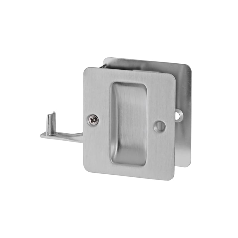 Cavity Sliding door Lock-Passage function-satin finish