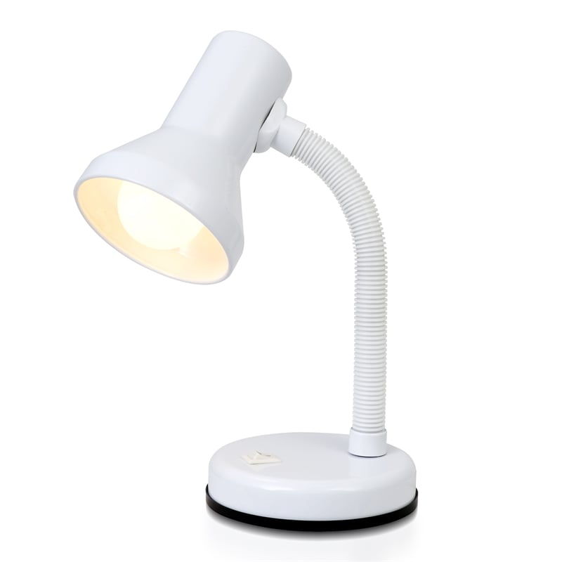 Verve Ahura Desk Lamp 40w White Bunnings Warehouse