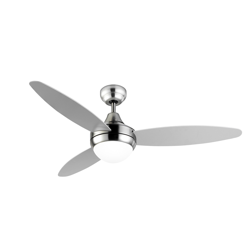 Arlec 1200mm Northera Chrome Ceiling Fan With Light
