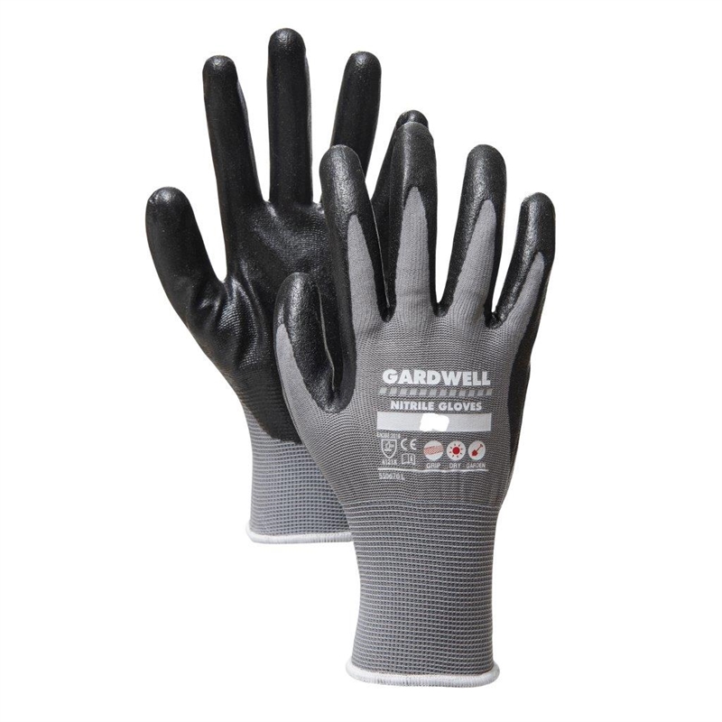 grey nitrile gloves