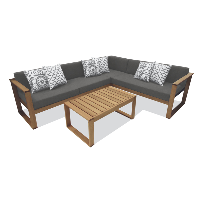 Mimosa Avani Corner Sofa Setting Bunnings Warehouse