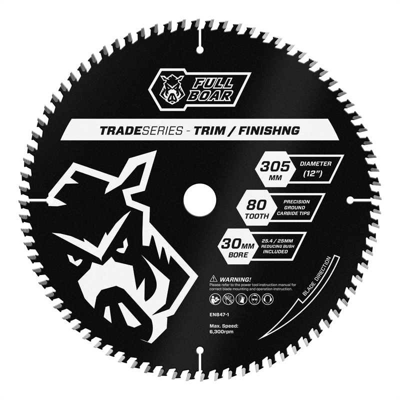 305mm 80T Circular Saw Blade Full Boar NZ