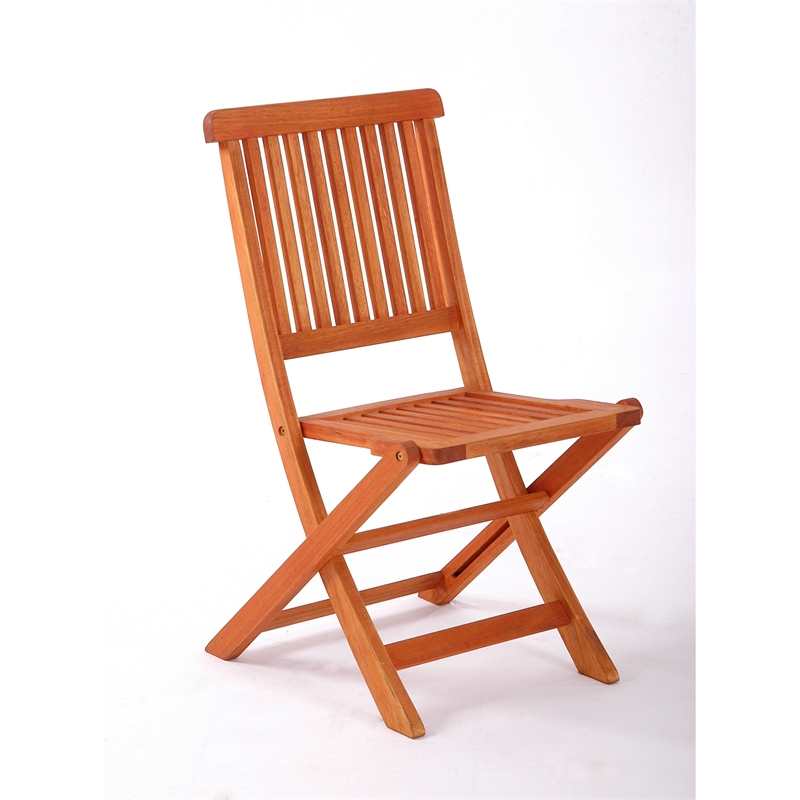 Somerset Folding Timber Chair Mimosa