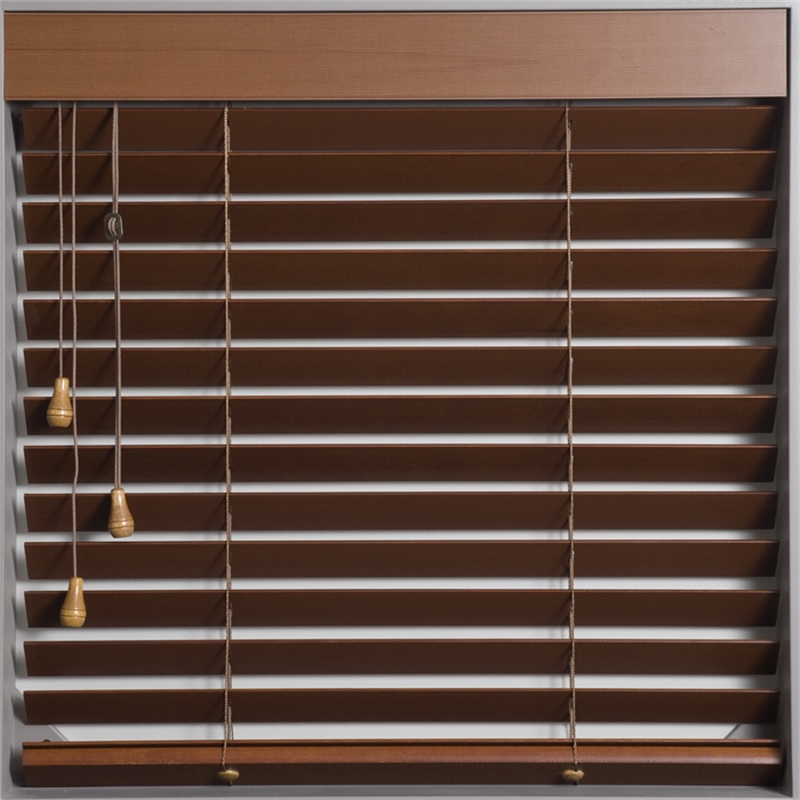 Blind Works Wooden Venetian 46mm Size 08 Bunnings Warehouse